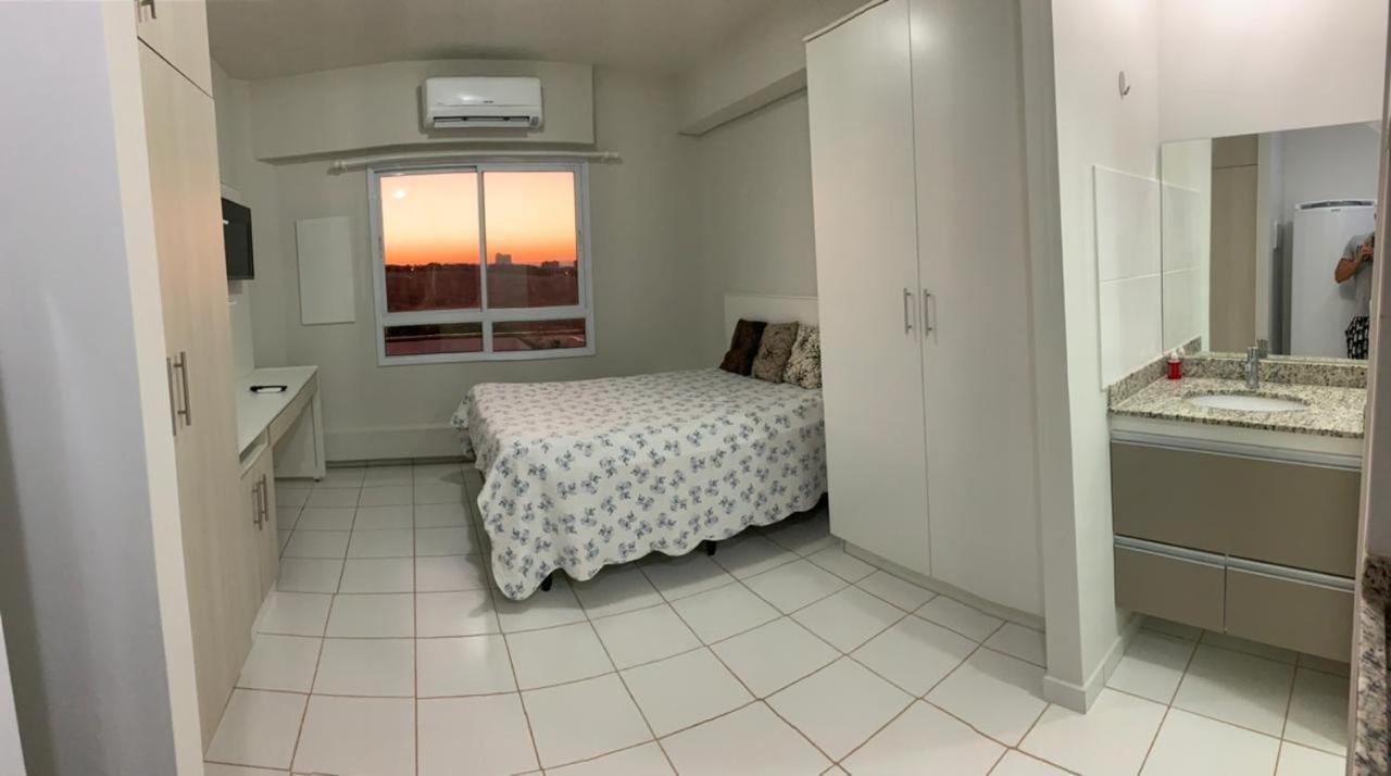 Studio com estrutura de um hotel Ribeirão Preto Exterior foto